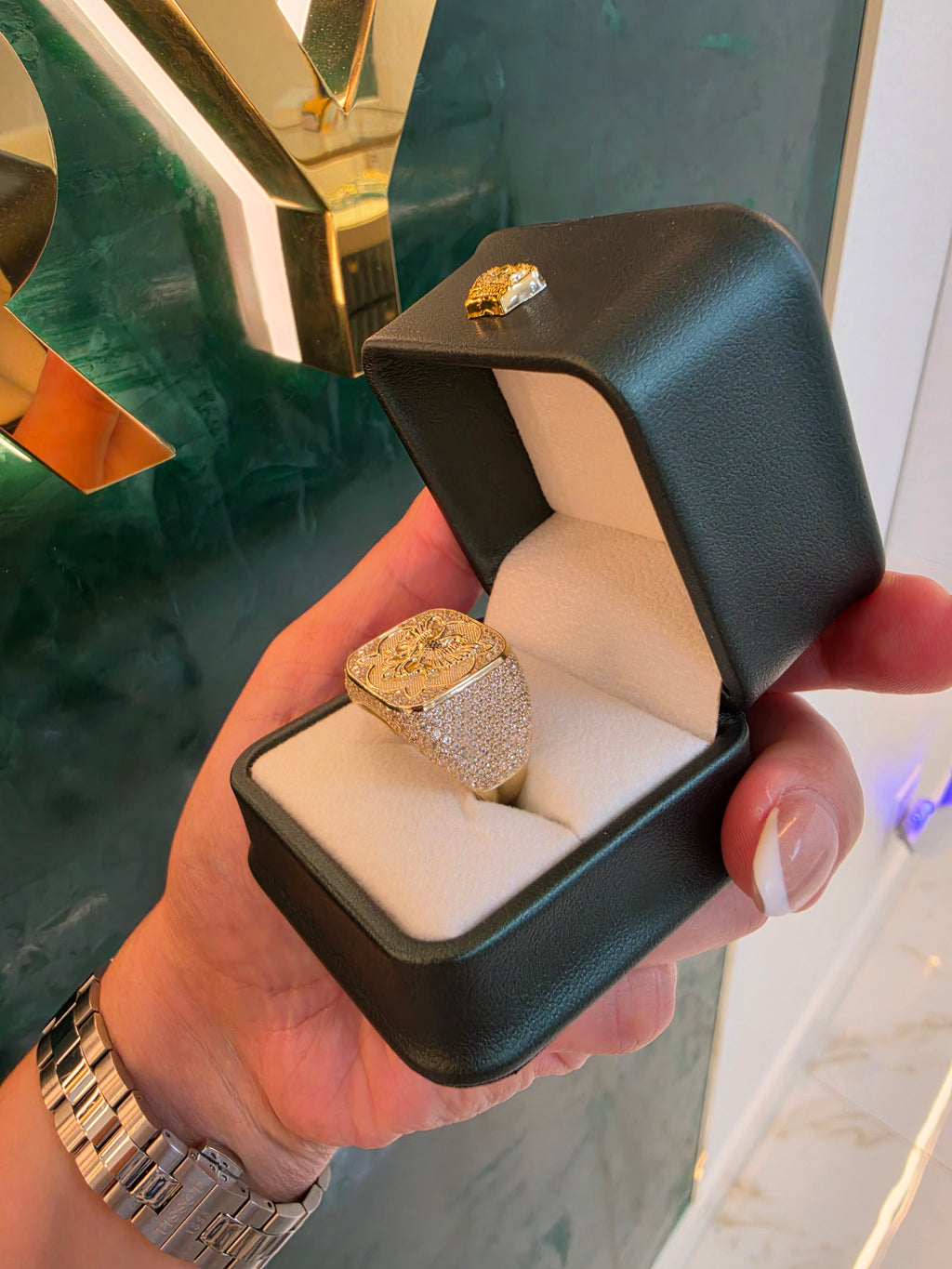 10K Gold Ring for Men