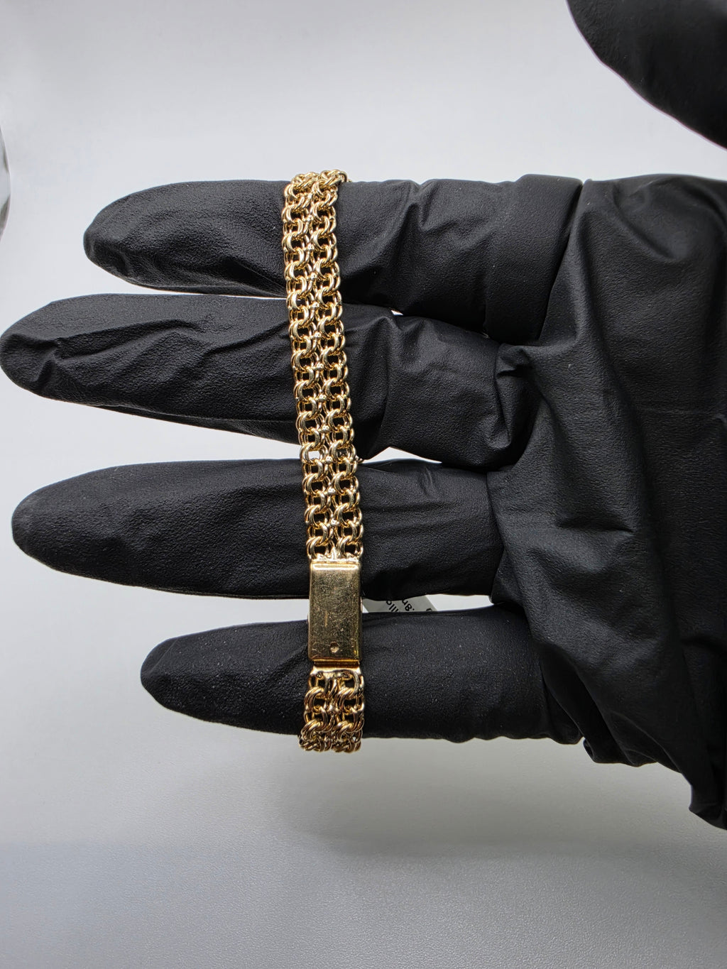 10K Gold Men Bracelet